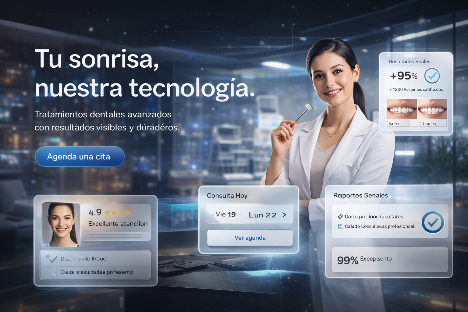 Dental clinic - premium website