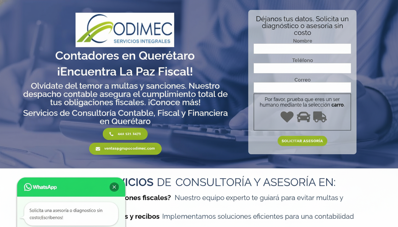 Accounting firm - amateur website