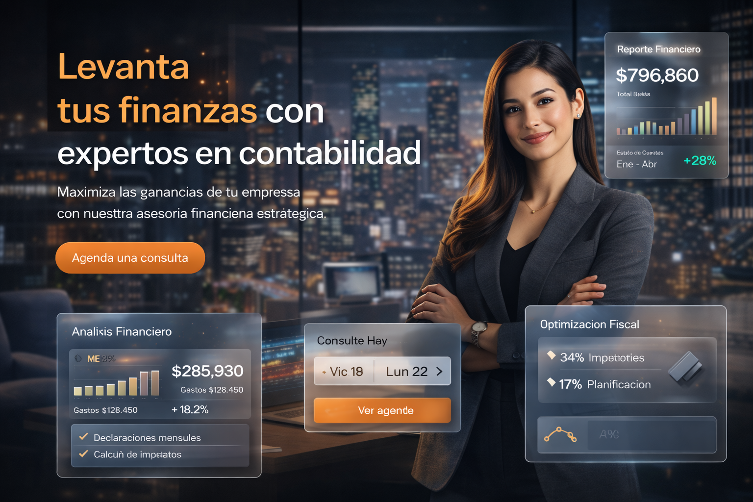 Accounting firm - premium website