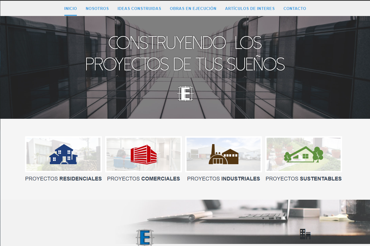 Example of amateur website